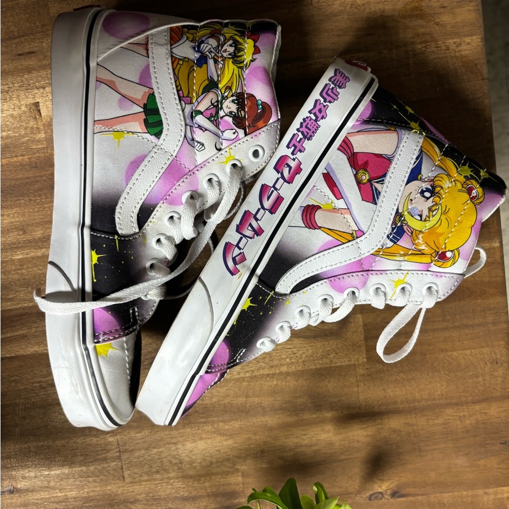 Sailor Moon high top Vans